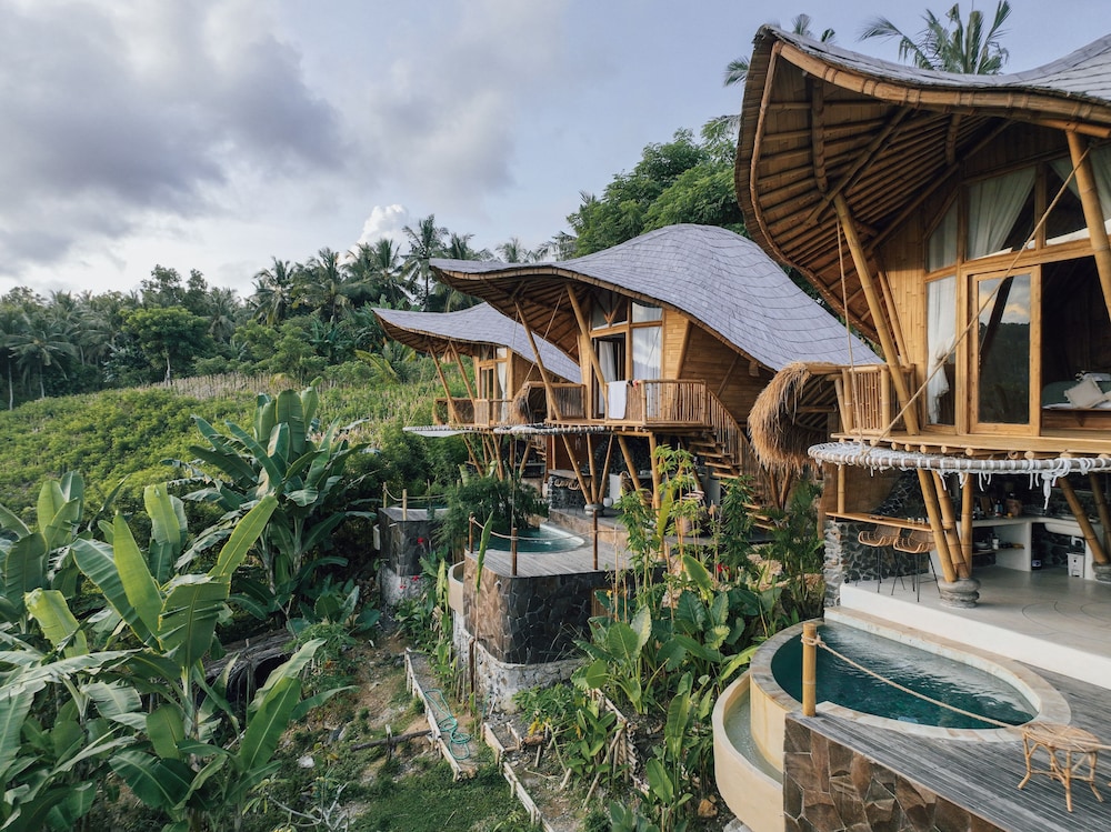 Kalma Bamboo Eco Lodge - Accommodation Lombok