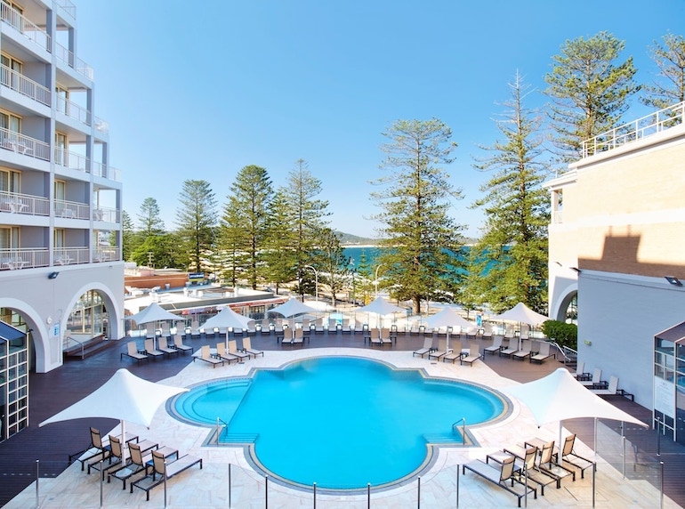 Crowne Plaza Terrigal Pacific is a centrally located coastal resort just a stroll away from the beach, making it great for weekend getaways from Sydney.