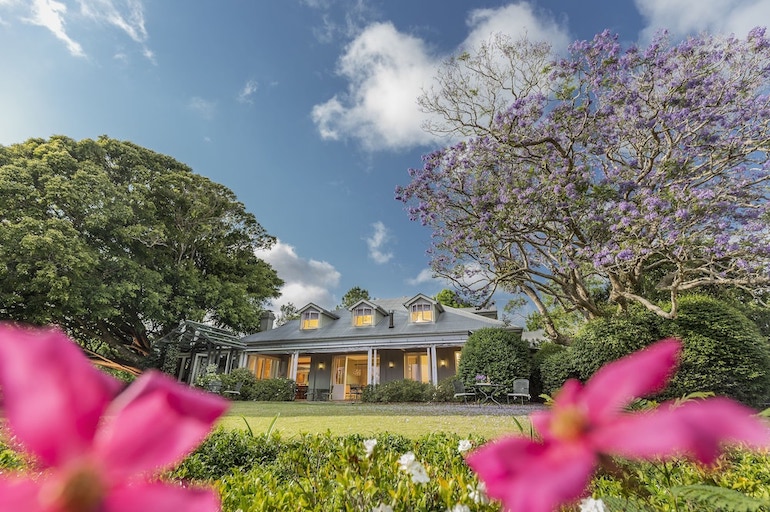 View from the garden at Spicers Clovelly Estate