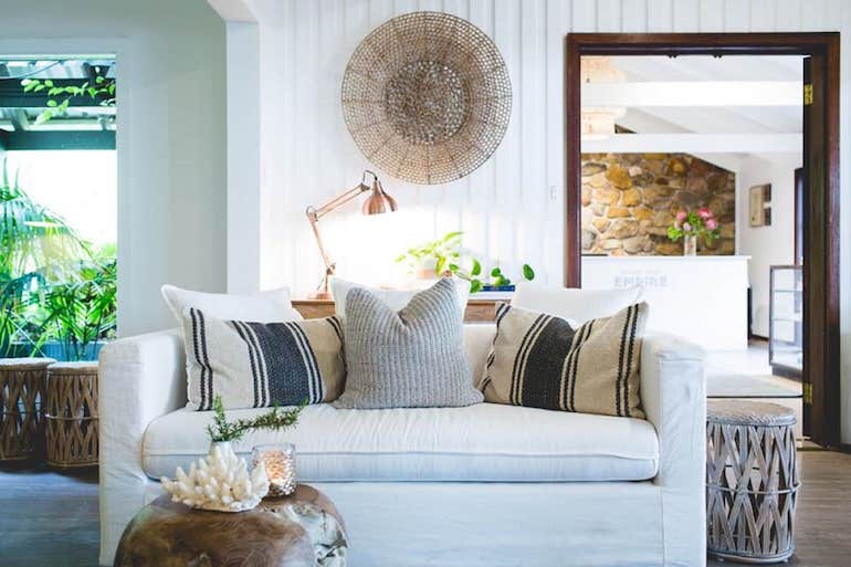 Empire Spa Retreat features coastal chic accommodations