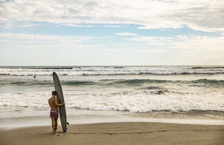COMO Uma Canggu is one of the Bali getaways where you can try out surfing. 