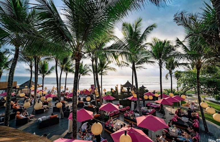 W Bali - Seminyak is one of the Bali getaways that has cool party vibes. 