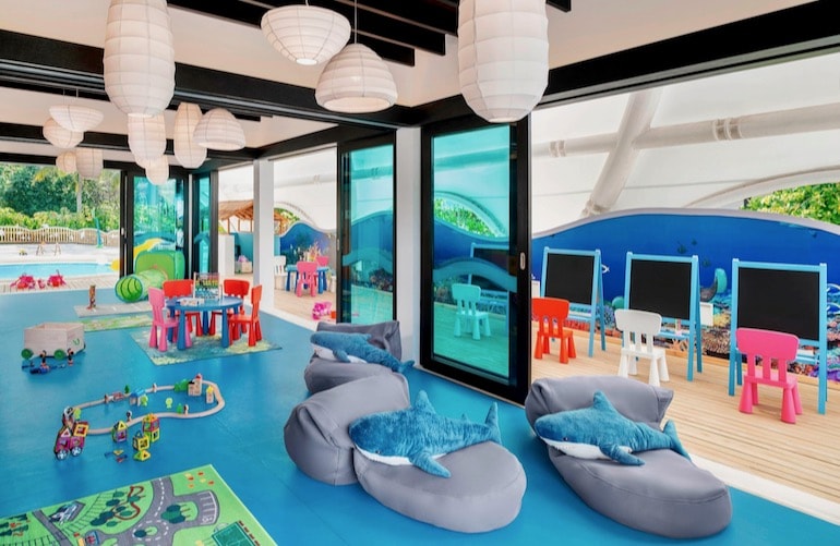 The Westin Maldives Miriandhoo Resort has a dedicated play room